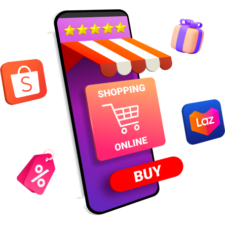 บริการตกแต่งร้านค้าออนไลน์ Shopee / Lazada